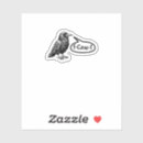 Search for funny wordplay stickers Raven