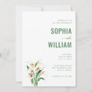 Search for calla invitations Minimalist