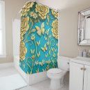 Search for teal shower curtains Monogrammed
