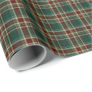 Search for hunter green christmas wrapping paper Plaid