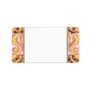 Search for gilded return address labels Golden