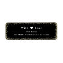 Search for glow return address labels Stylish