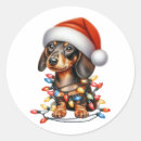 Search for christmas dachshund stickers Cute