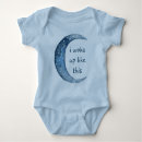 Search for moon and stars baby clothes Starry night
