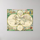 Search for world map canvas prints Adventure