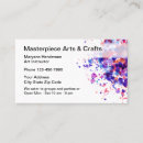 Search for arts and crafts business cards Classes