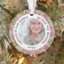 Search for forever in our hearts christmas tree decorations Keepsake