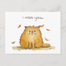 Search for miss you postcards Watercolor