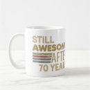 Search for for 70th birthday mugs Age