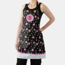Search for pink black aprons Stylish