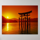 Search for itsukushima shrine posters Japan