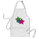 Search for colourful stars aprons Whimsical