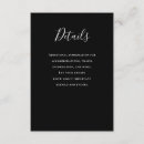 Search for information wedding enclosure cards Script