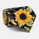 Search for gingham flowers ties Yellow