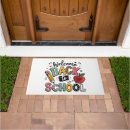 Search for classroom doormats First day of school