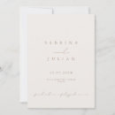 Search for professional wedding invitations Neutral colour
