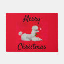 Search for poodle doormats Red