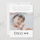 Search for 2 photos birthday invitations Gender neutral