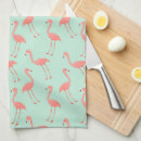 Search for pink flamingo tea towels Tropical
