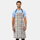 Search for tartan design aprons Plaid
