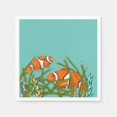 Search for fish napkins Under the sea