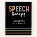 Search for therapy notebooks Speech language pathology