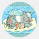 Search for round pig stickers Sow
