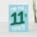 Search for 11th birthday cards Teenager