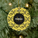 Search for yellow christmas tree decorations Smile