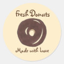 Search for baked fresh stickers Doughnut