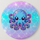 Search for marine animals badges Cute
