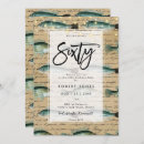 Search for vintage 60th birthday invitations Typography