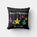 Search for unique christmas cushions Colourful