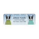 Search for boston terrier return address labels Dog