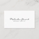 Search for small business stationery Makeup artist