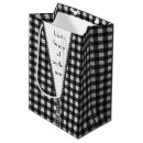 Search for black and white checkered gift bags Fun