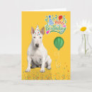 Search for bull terrier birthday cards Dog lover