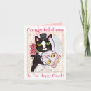 Search for cat bride and groom invitations Marriage