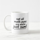 Search for math puns mugs Trendy