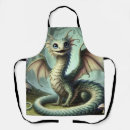 Search for mythical creatures aprons Doodlefly