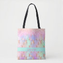 Search for holographic tote bags Girly