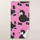 Search for poodle bath towels Pattern