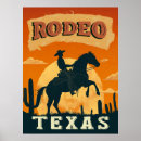 Search for vintage rodeo posters Texas