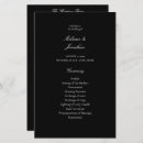 Search for elegant wedding programs Rustic