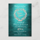 Search for teal and gold bridal shower invitations For her