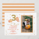 Search for fall festival birthday invitations Pumpkin