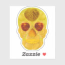 Search for dead leaves stickers Sugar skull