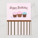 Search for pink cake birthday cards Whimsical