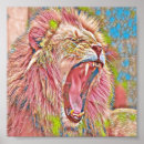 Search for roaring lion posters Wild