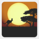 Search for kangaroo stickers Sunset